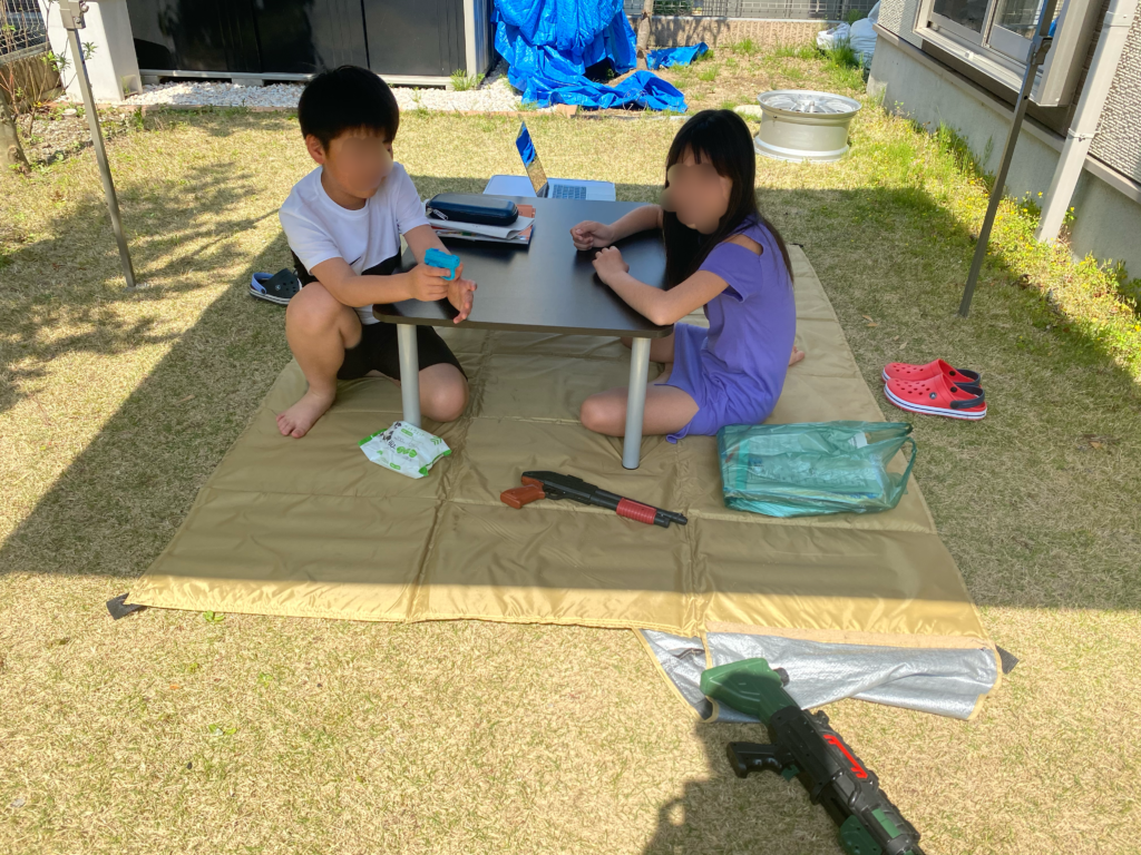 青空教室開催!!!